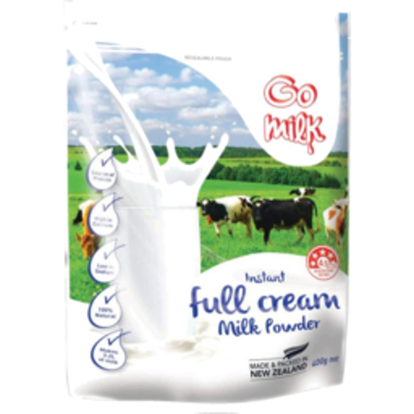 Go Milk Full Cream Milk Powder 400g Prices - FoodMe