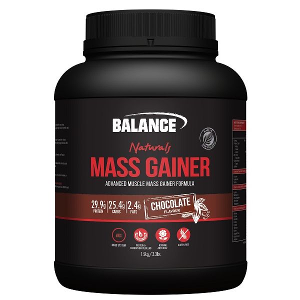 Balance Naturals Mass Gainer 1.5kg NZ Prices PriceMe