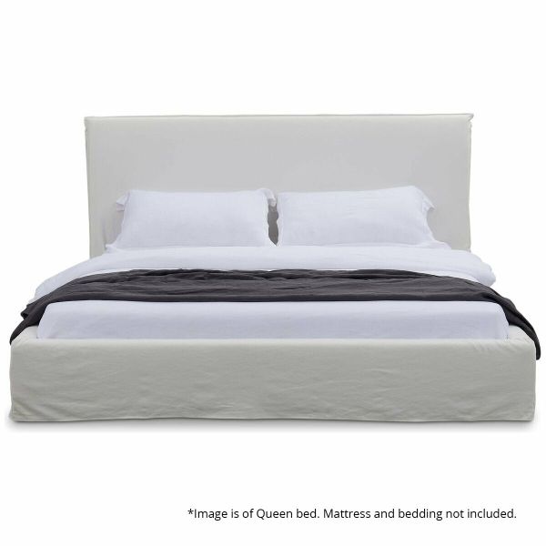 Kalona KAUAI Super King Bed Base & Bedhead Salt WS703KSALT02NZ NZ