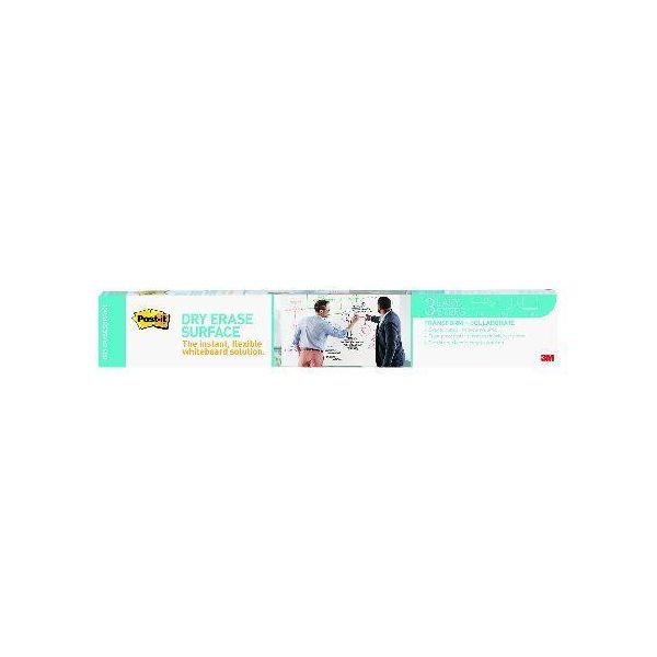 Postit Dry Erase Surface Whiteboard Film Roll 900 x 600mm White NZ