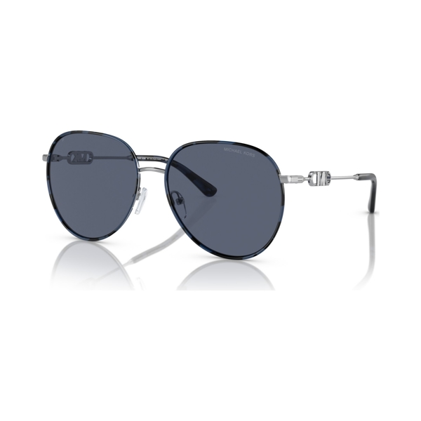 Michael kors blue outlet aviator sunglasses