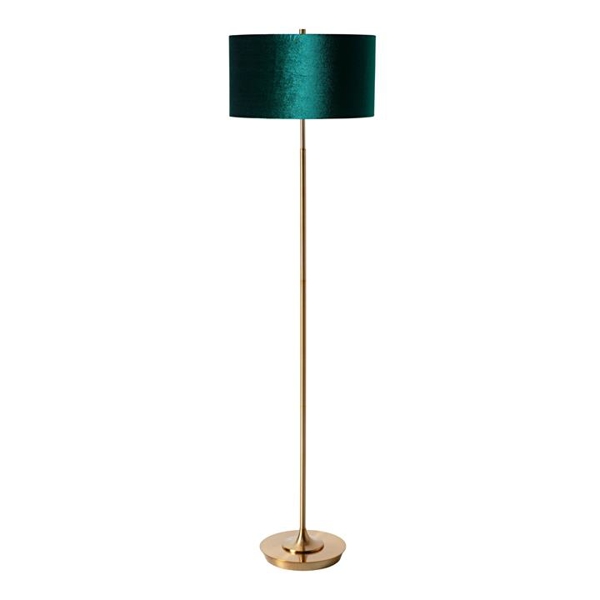 Green and deals gold floor lamp