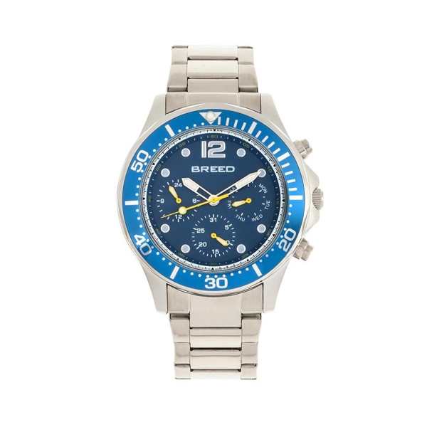 Breed Men s Pegasus Bracelet Watch w Day Date Price in Singapore PriceMe