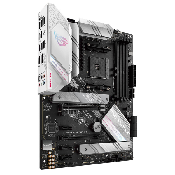 ROG STRIX B550-A GAMING (White), Computers & Tech, Parts & Accessories,  Computer Parts on Carousell