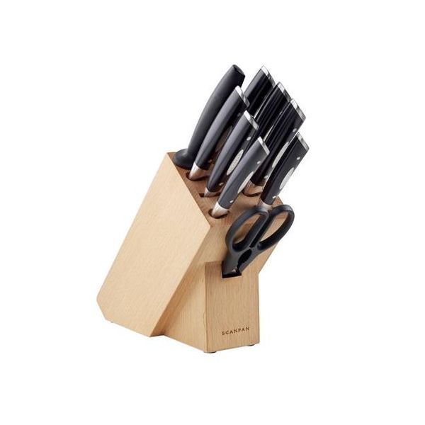 Scanpan Classic Knife Block Set 10 Piece NZ Prices PriceMe