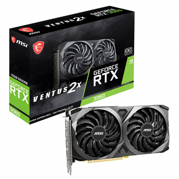 MSI GeForce RTX 3060 Ventus 2X OC 12GB GDDR6 NZ Prices - PriceMe