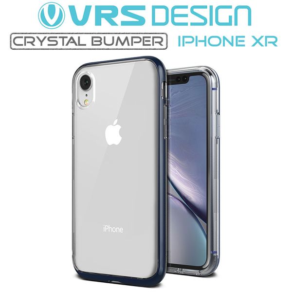 VRS Design iPhone XR Case Crystal Bumper Blue NZ Prices PriceMe