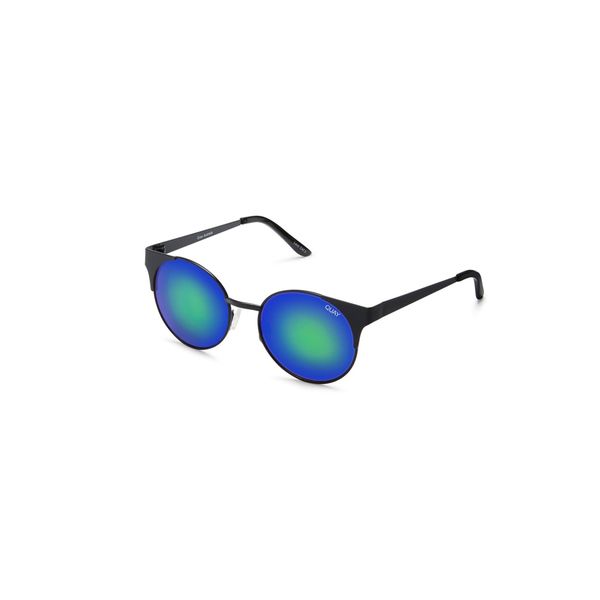 Quay Asha Gunmetal/Blue Mirror Sunglasses NZ Prices PriceMe