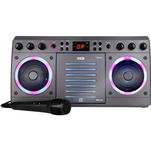 XCD Karaoke Machine with Bluetooth & CD+G XCDKAR1GY NZ Prices PriceMe
