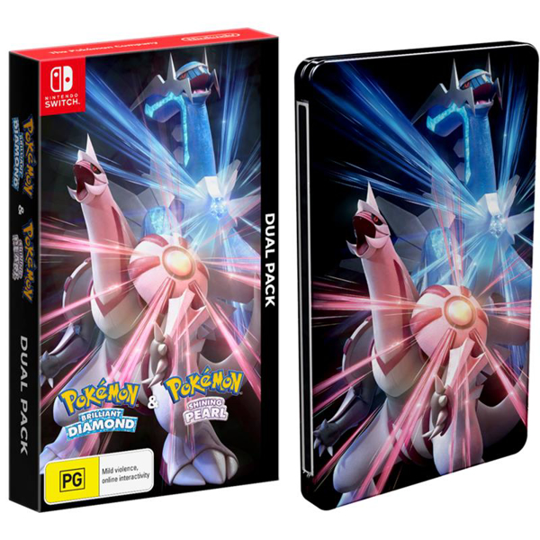 Pokemon Brilliant Diamond/Shining Pearl Double Pack With Singapore