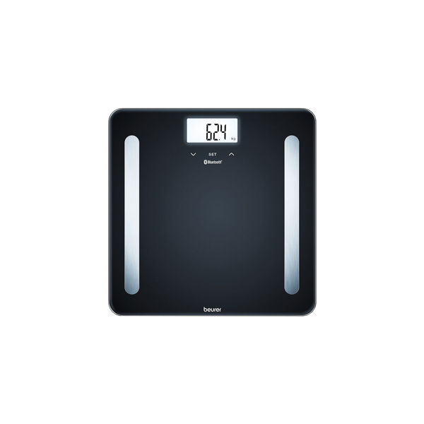 Beurer GS235 Digital Glass Scale (Black) - JB Hi-Fi