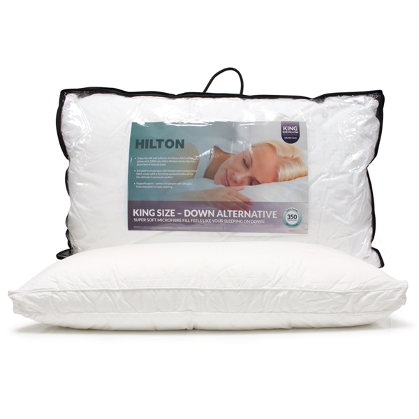 Hilton down alternative clearance pillow