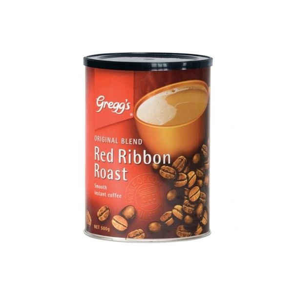 Gregg's Greggs Red Ribbon Roast Instant Coffee 500g Tin NZ Prices PriceMe