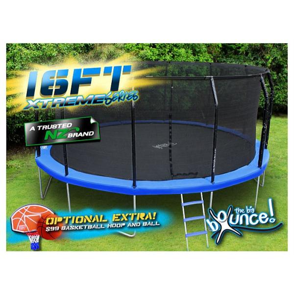 16ft Thebigbounce X Treme Trampoline Series Nz Prices Priceme