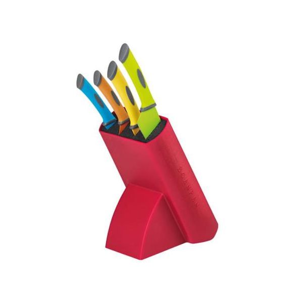 Scanpan Spectrum 5 Piece Knife Block Set NZ Prices PriceMe