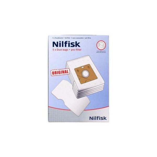 Nilfisk Vacuum Bags 5pk Action Bravo NZ Prices PriceMe