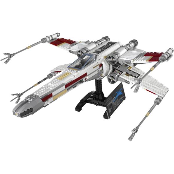 lego star wars red white ship