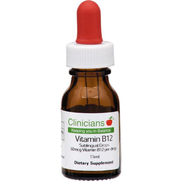 Clinicians Vitamin B12 Oral Drops 15mL NZ Prices PriceMe