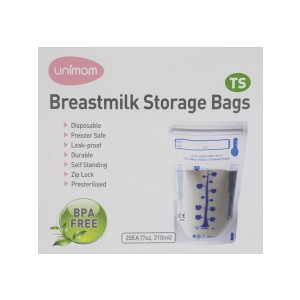 Unimom Breastmilk Storage Bags Thermal Sensor 40pk NZ Prices PriceMe