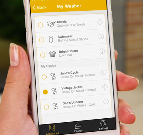 Whirpool Smart Laundry App