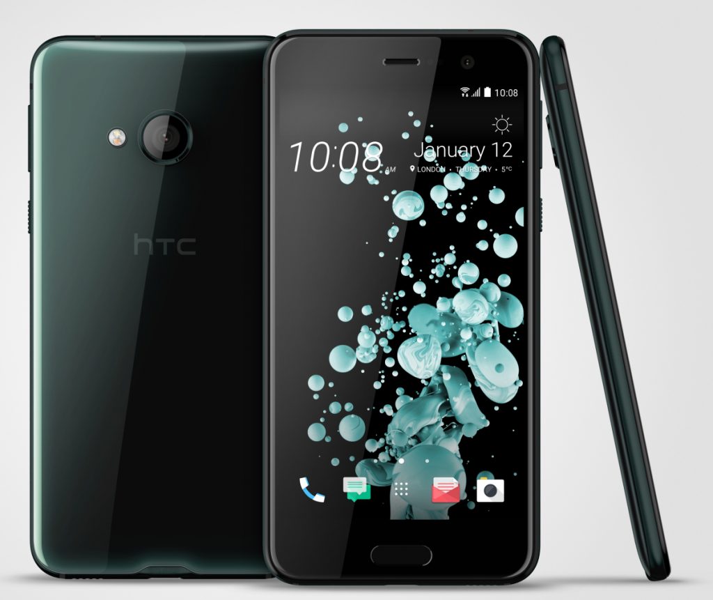HTC U Ultra front back