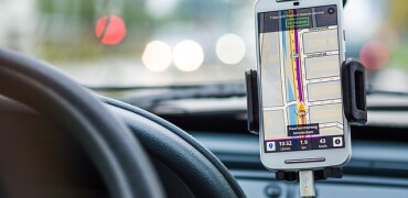 GPS navigation app