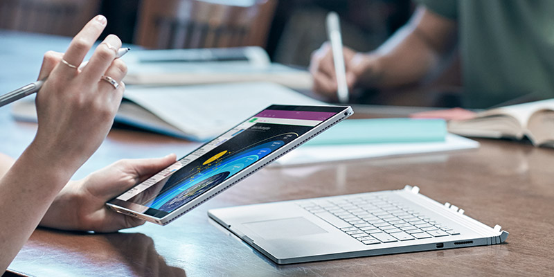 New Microsoft Surface Book With Improved Graphics & Battery Life