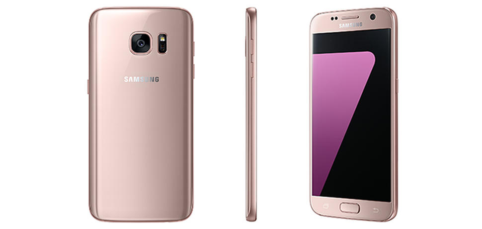 Samsung Galaxy S7 Soon in Pink Gold Colour
