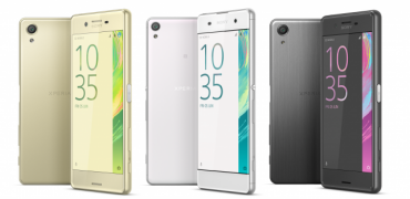 Sony Presents Three New Xperia X-series Phones