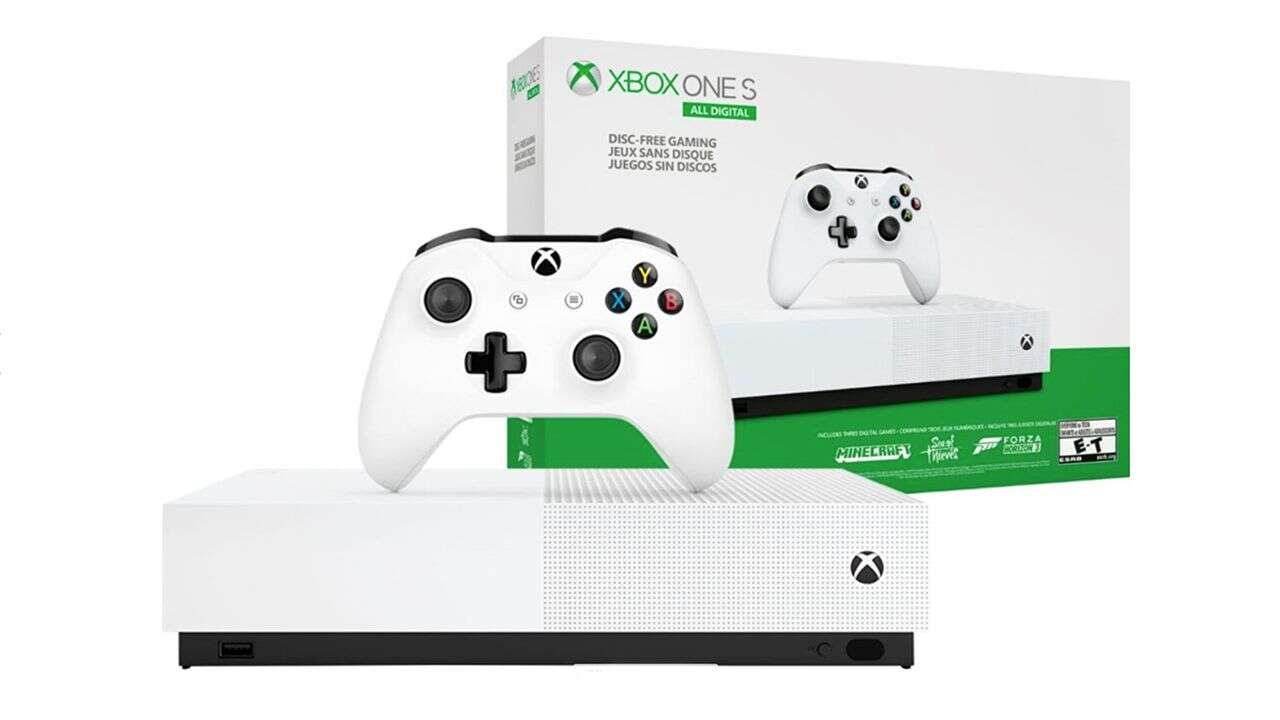 Xbox One S All-Digital Edition Goes Disc Free