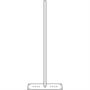 Roof Mount 1.5m Stem URM1.5MSTEM