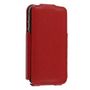 iPhone 4 Slim Leather Flip Case - Apple Leather Case (red)