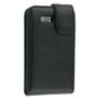 HTC Aria Leather Flip Case - HTC Leather Case (black)