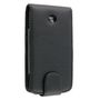 HTC 7 Trophy Leather Flip Case - HTC Leather Case (black)