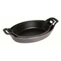 Staub Stackable dish oval 28cm black 40509-341 / 1302923