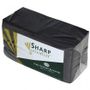 2 ply Black 1/4 Fold Embossed Luncheon Serviette