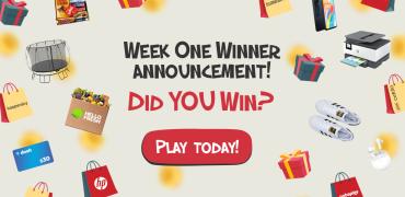 PrizeMe Week One WINNERS!
