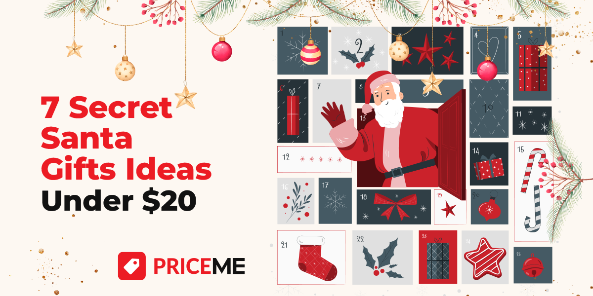 7 Secret Santa Gift Ideas Under $20 